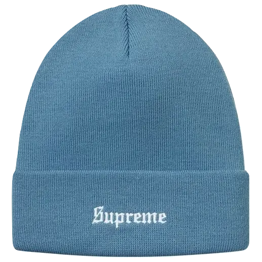 Supreme Guadalupe Beanie - Slate - Used Supreme