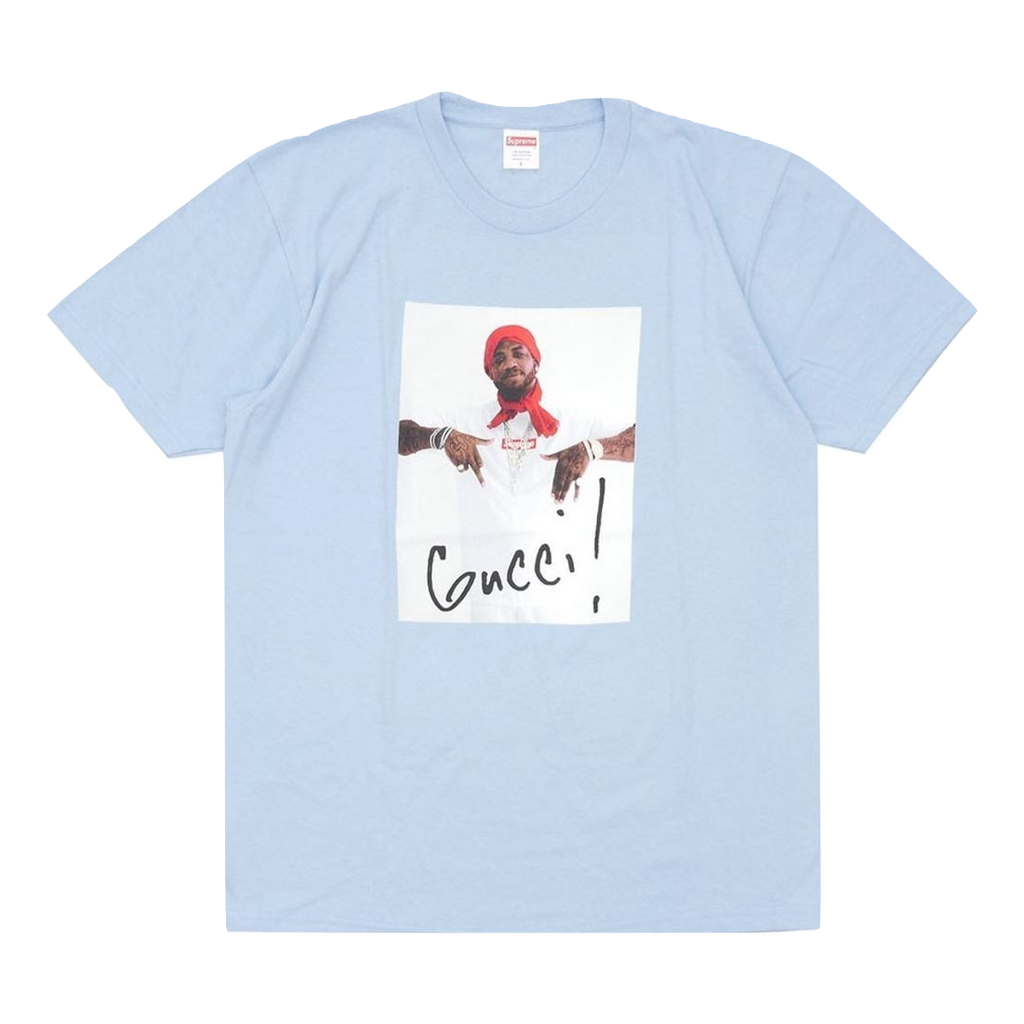 Supreme Gucci Mane Tee - Light Blue