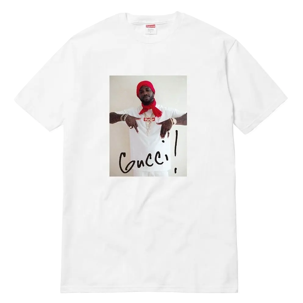 Supreme Gucci Mane Tee - White - Used Supreme