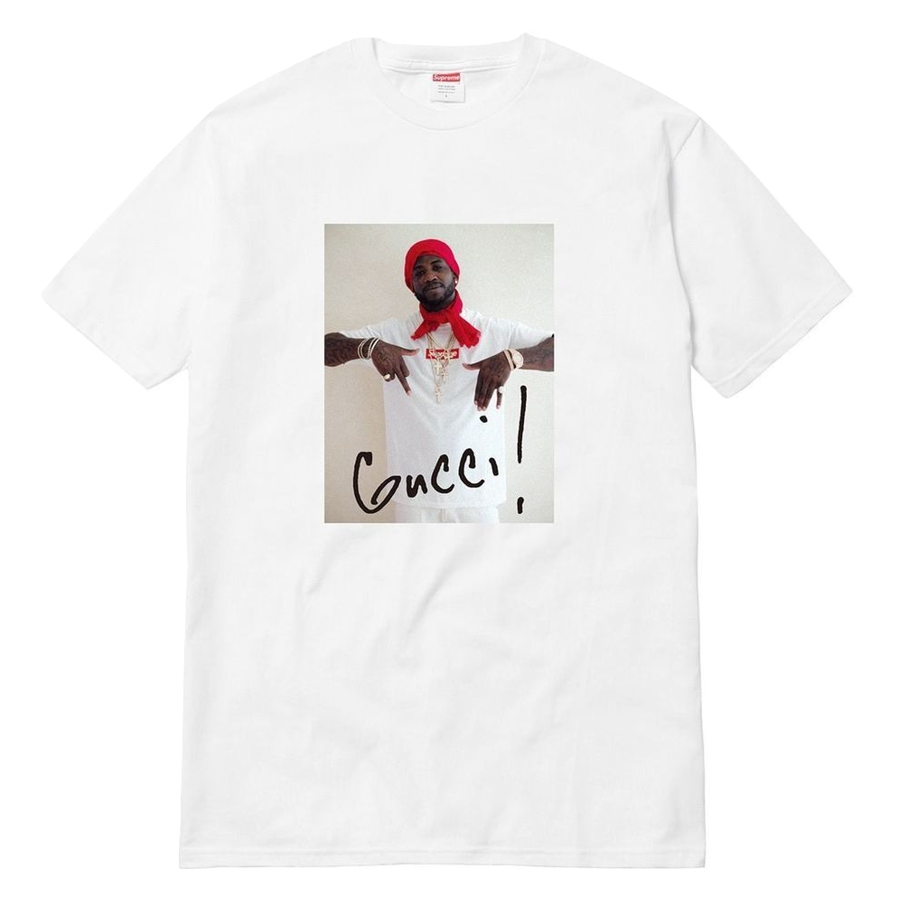 Supreme Gucci Mane Tee - White - Used