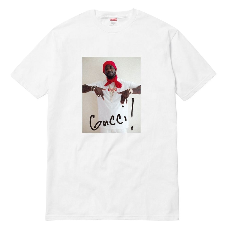 Supreme gucci mane t shirt sales