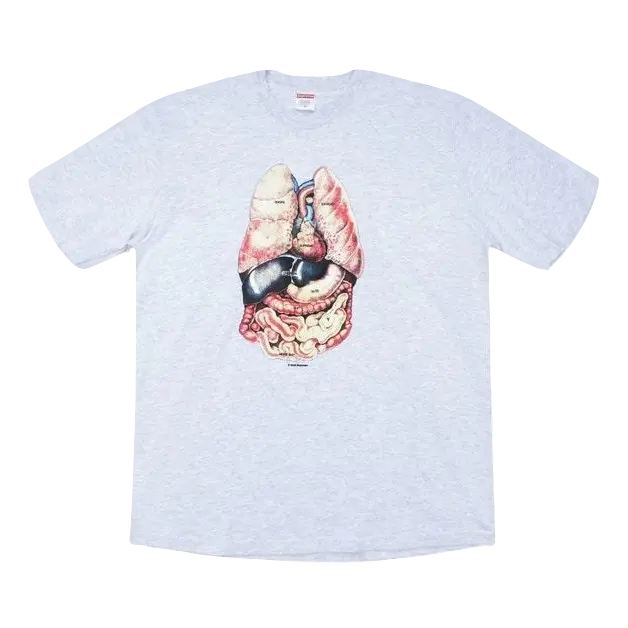 Supreme Guts Tee - Ash Grey Supreme