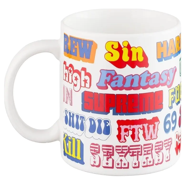 Supreme/Hysteric Glamour Coffee Mug Supreme