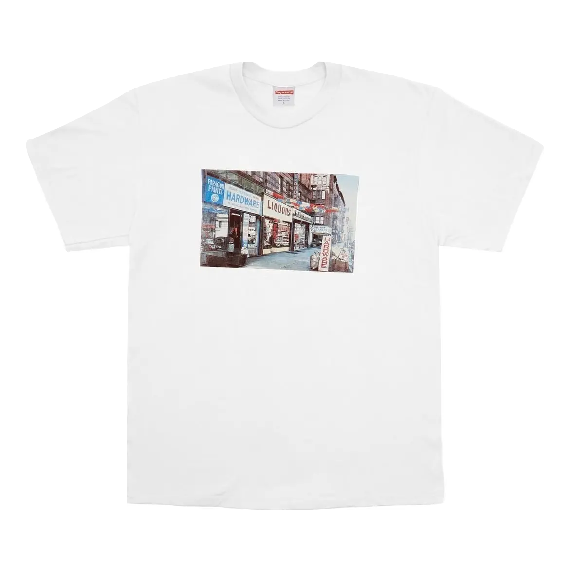 Supreme Hardware Tee - White Supreme