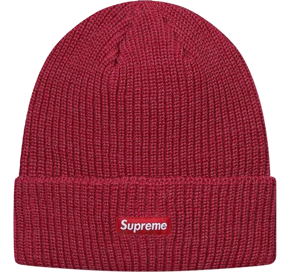 Supreme Heather Loose Gauge Beanie Supreme