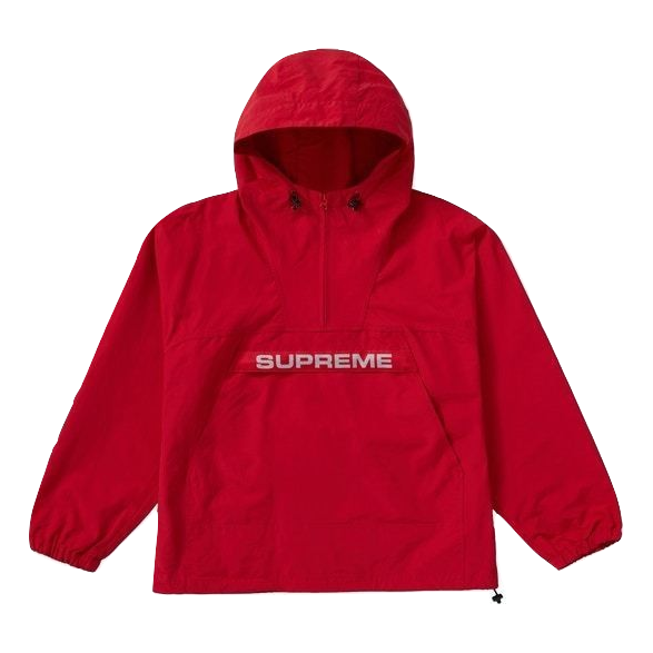 Supreme Heavy Nylon Anorak - Red Supreme