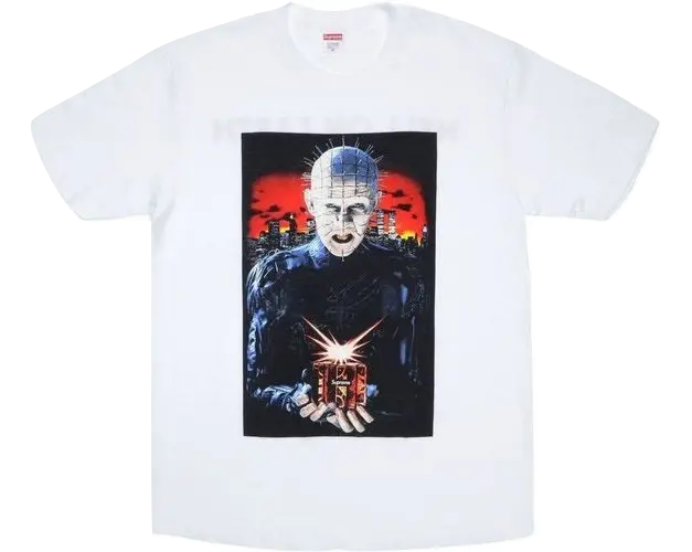 Supreme Hellraiser Hell On Earth Tee - White Supreme