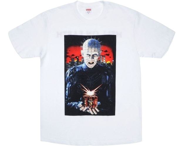 Supreme Hellraiser Hell On Earth Tee - White
