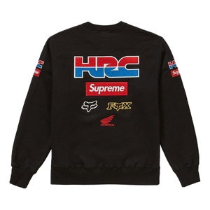 Supreme Honda Fox Racing Crewneck - Black - Used Supreme
