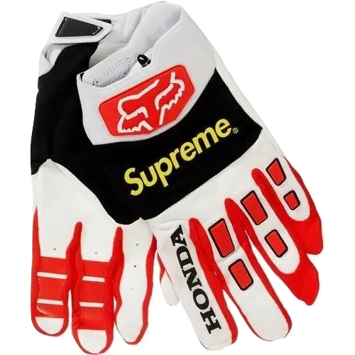 Supreme/Honda Fox Racing Gloves - Red Supreme