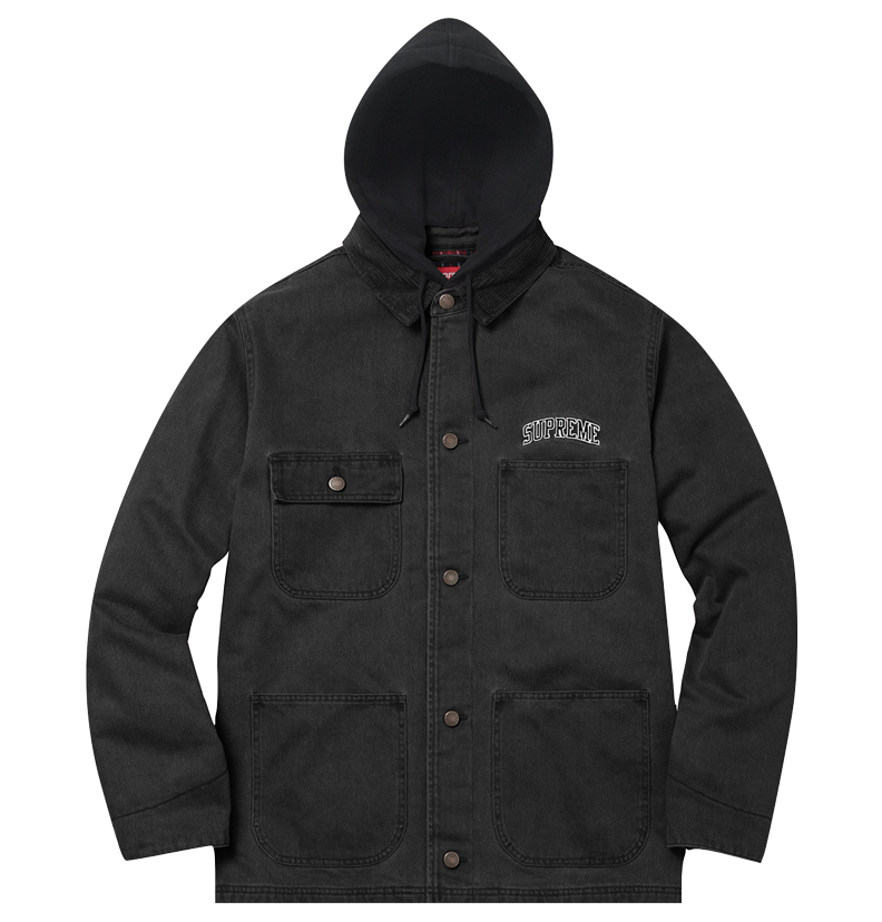 Supreme Hooded Chore Coat