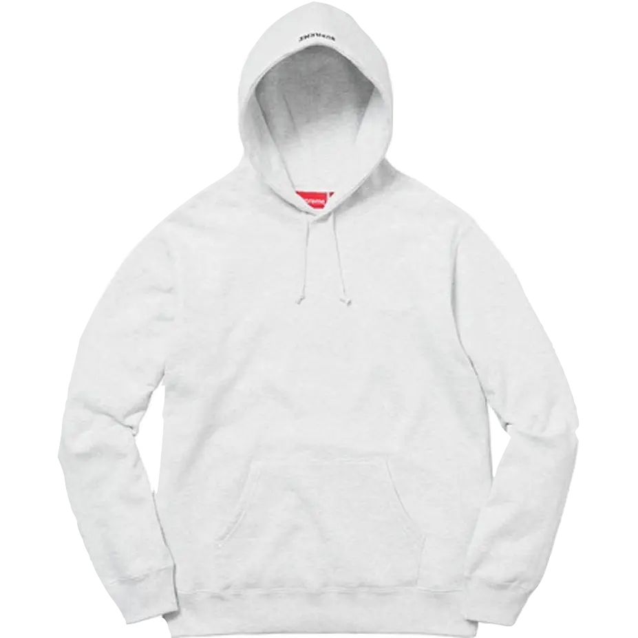 Supreme Illegal Business Hooded Sweatshirt - Gray Supreme