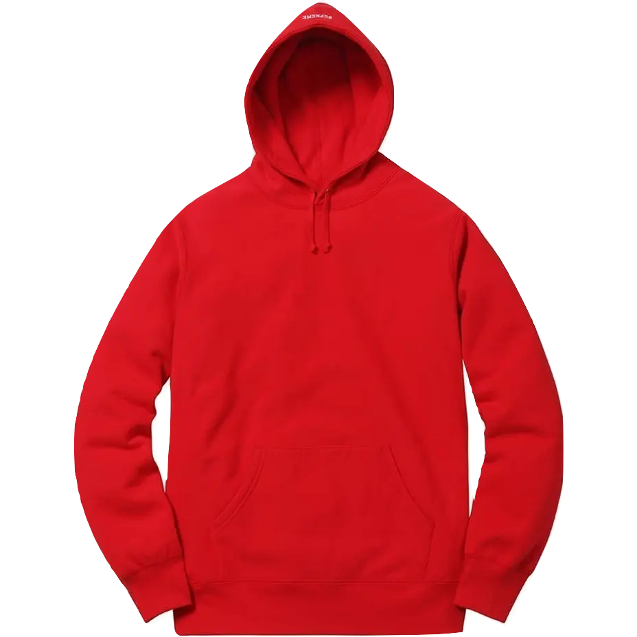 Supreme Illegal Business Hooded Sweatshirt - Red Supreme