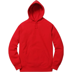 Supreme Illegal Business Hooded Sweatshirt - Red Supreme