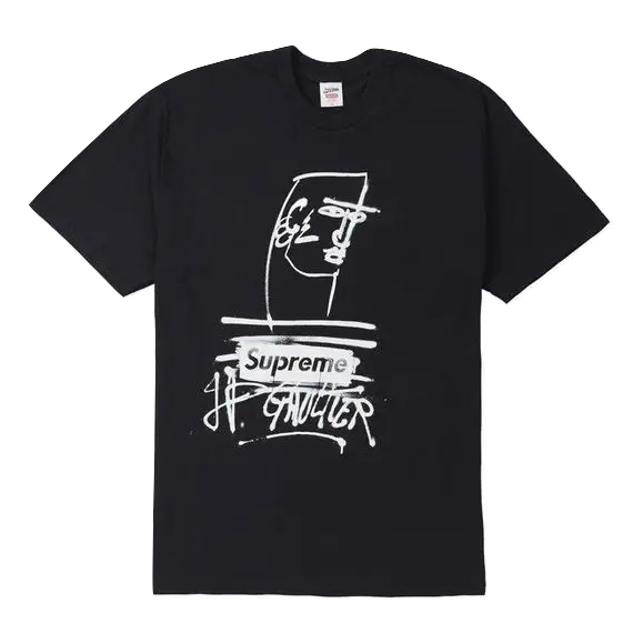Supreme Jean Paul Gaultier Tee - Black Supreme