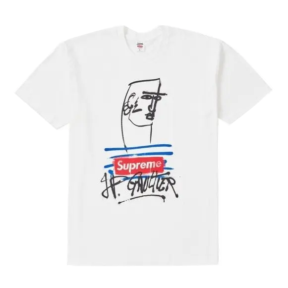 Supreme Jean Paul Gaultier Tee - White Supreme
