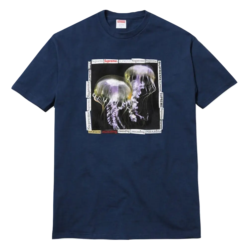 Supreme Jellyfish Tee - Navy Supreme
