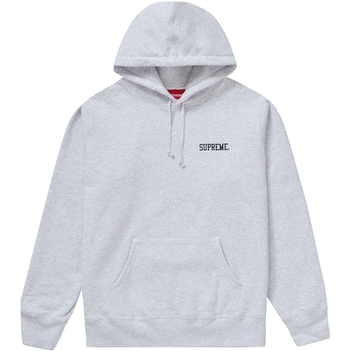Supreme Sanitarium Hooded Sweatshirt - Ash Grey Supreme