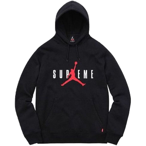 Supreme x Jordan Hooded Pullover - Black