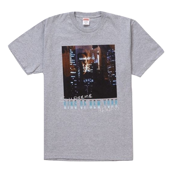 Supreme King of New York Tee - Heather Grey