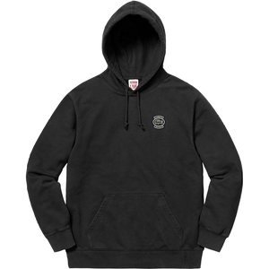 Supreme/Lacoste Hooded Sweatshirt SS18 - Black - Used