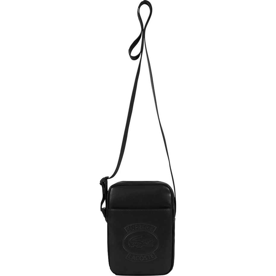 Supreme/Lacoste Shoulder Bag SS18 - Black