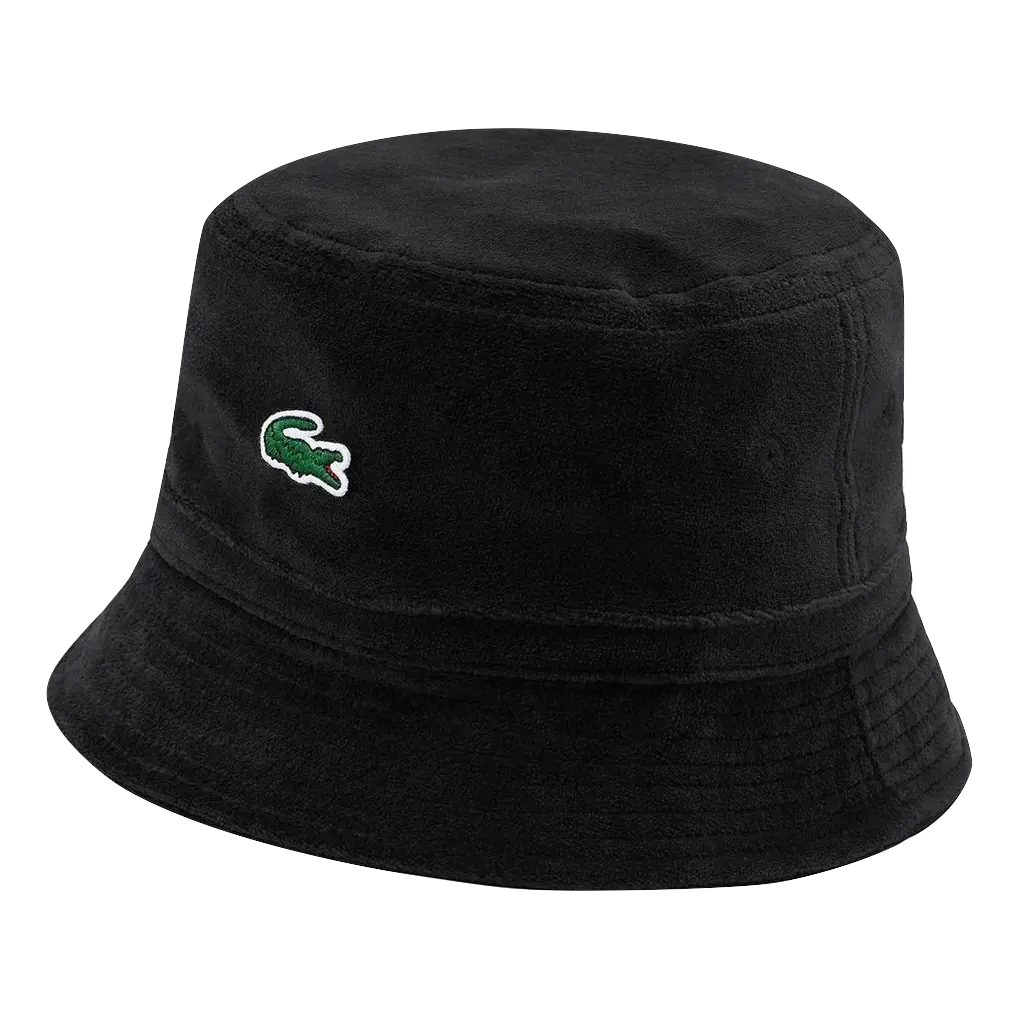 Supreme Lacoste Velour Crusher - Black Supreme