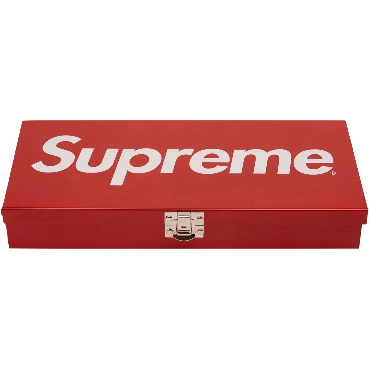 Supreme Large Metal Storage Box SS17 - Red Supreme