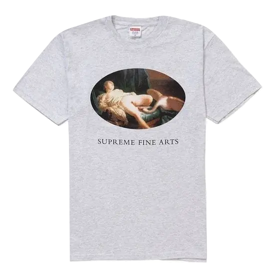 Supreme Leda And The Swan Tee - Ash Grey Supreme