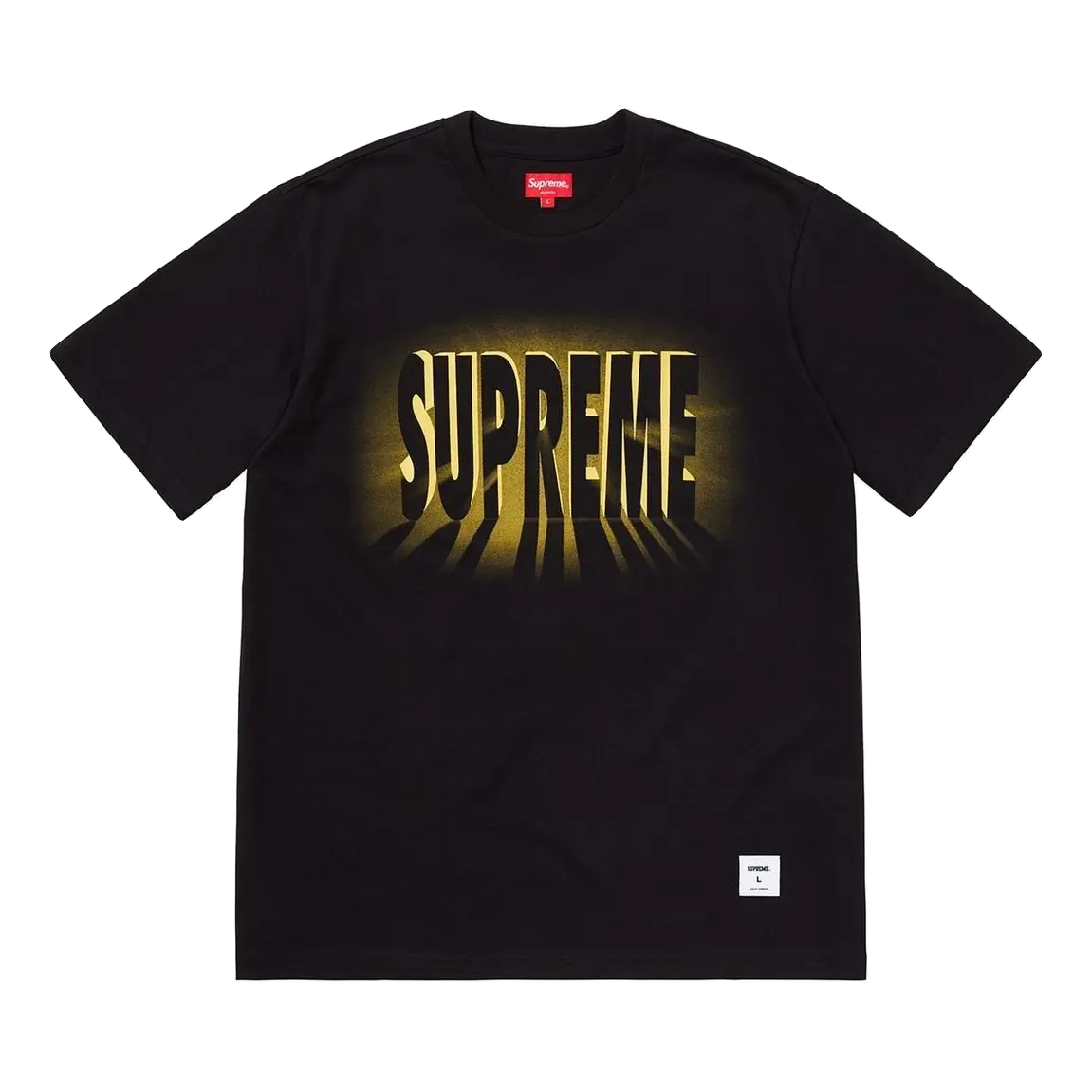 Supreme Light S/S Top - Black - Used Supreme