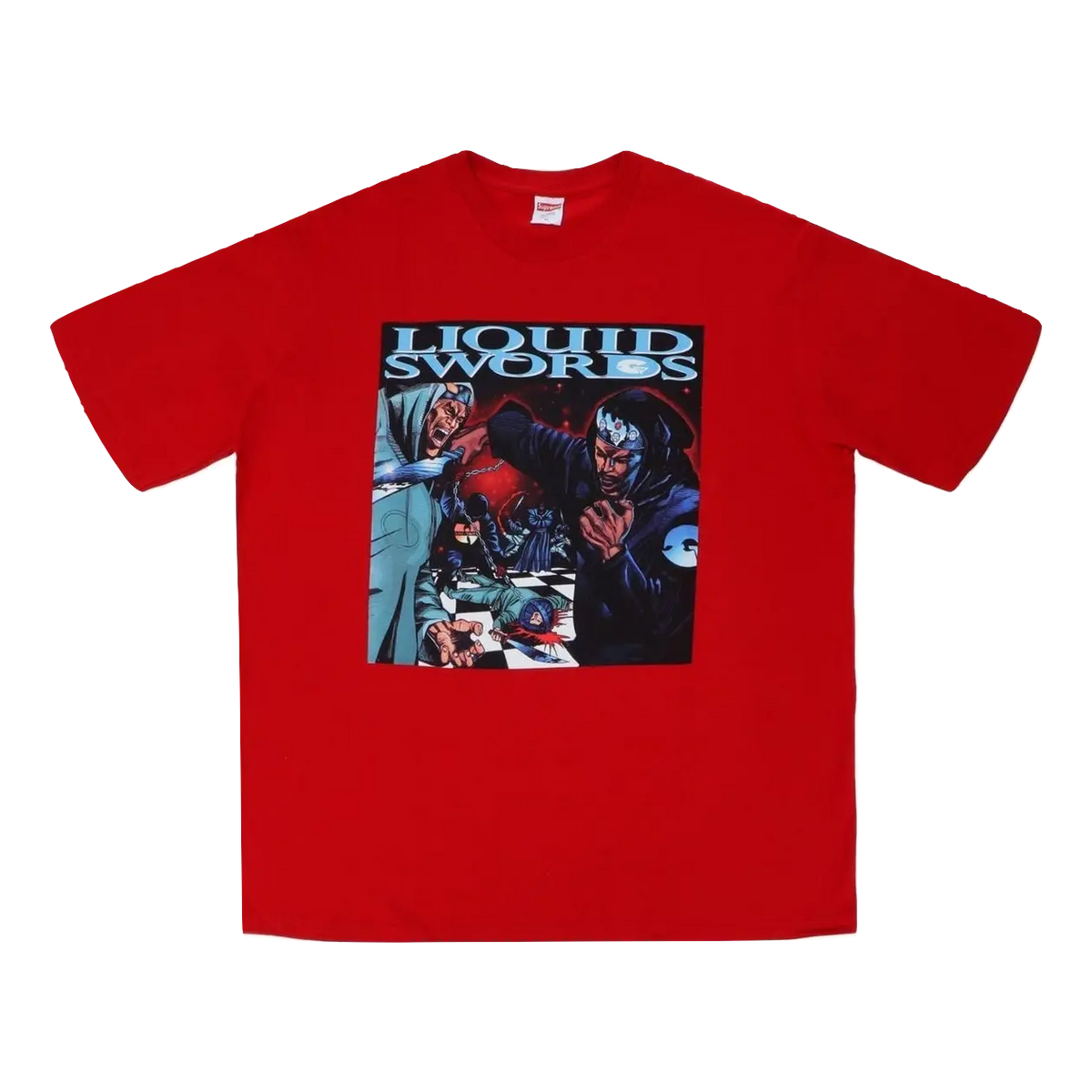 Supreme Liquid Swords Tee - Red Supreme