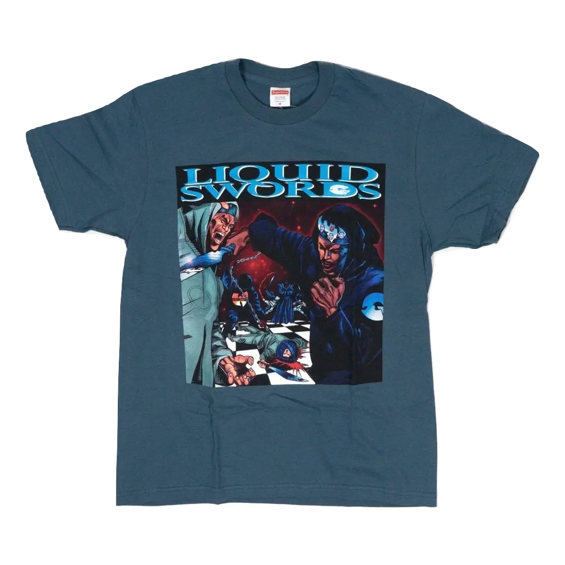 Supreme Liquid Swords Tee - Slate Supreme