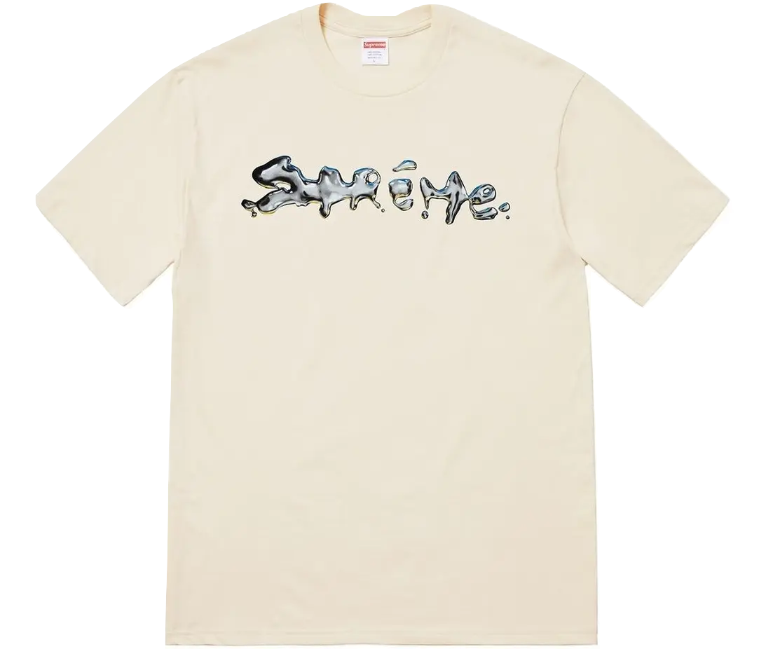 Supreme Liquid Tee - Natural Supreme