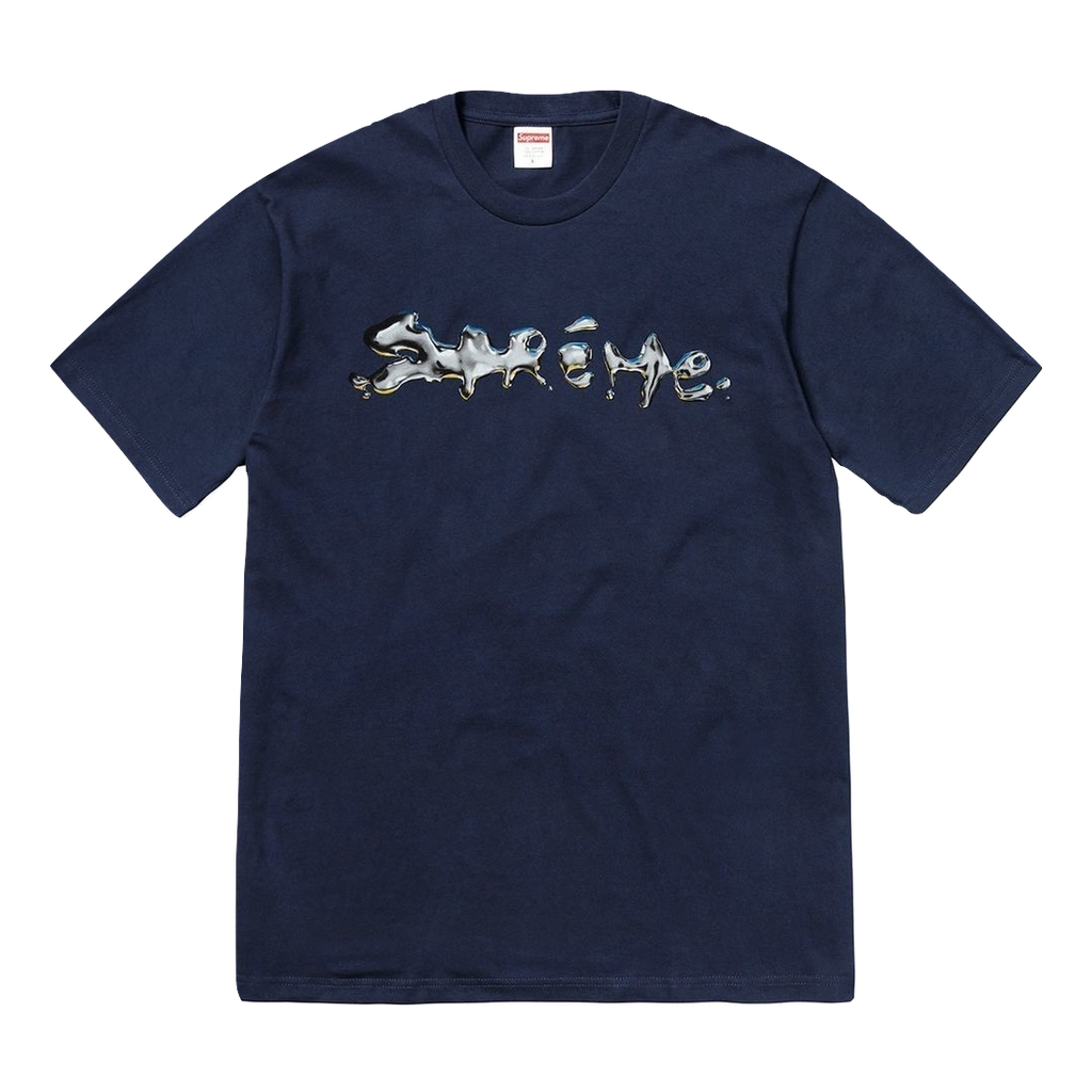 Supreme Liquid Tee - Navy