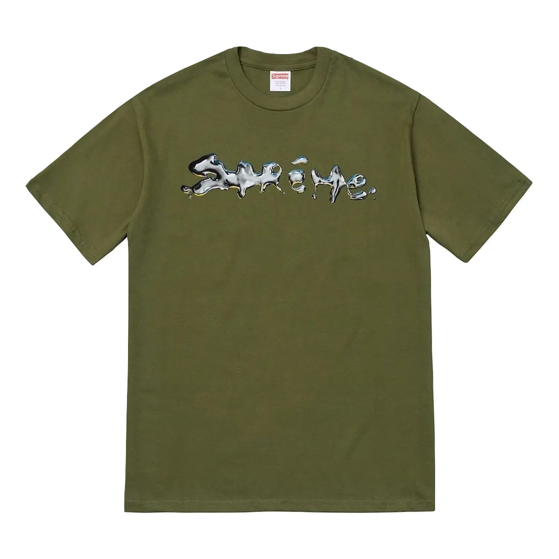Supreme Liquid Tee - Olive Supreme