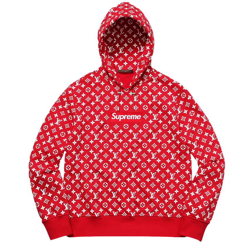 Supreme x Louis Vuitton Hooded Sweatshirt Supreme