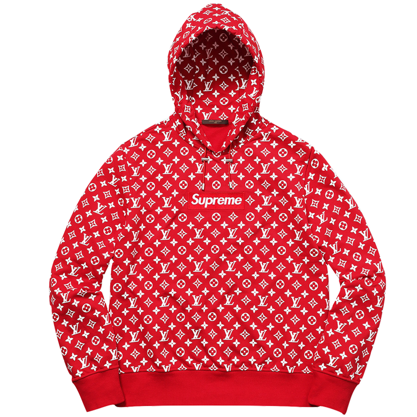 Supreme x Louis Vuitton Hooded Sweatshirt – Grails SF