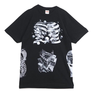 Supreme MC Escher Collage Tee - Black - Used