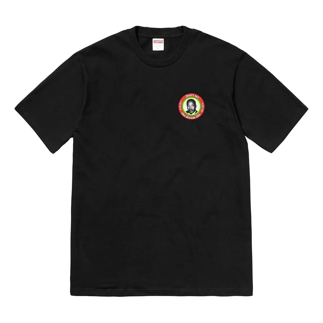 Supreme MLK Dream Tee Black Supreme
