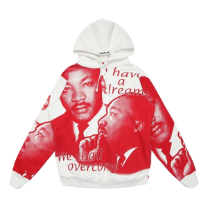 Supreme MLK Hooded Sweatshirt - White