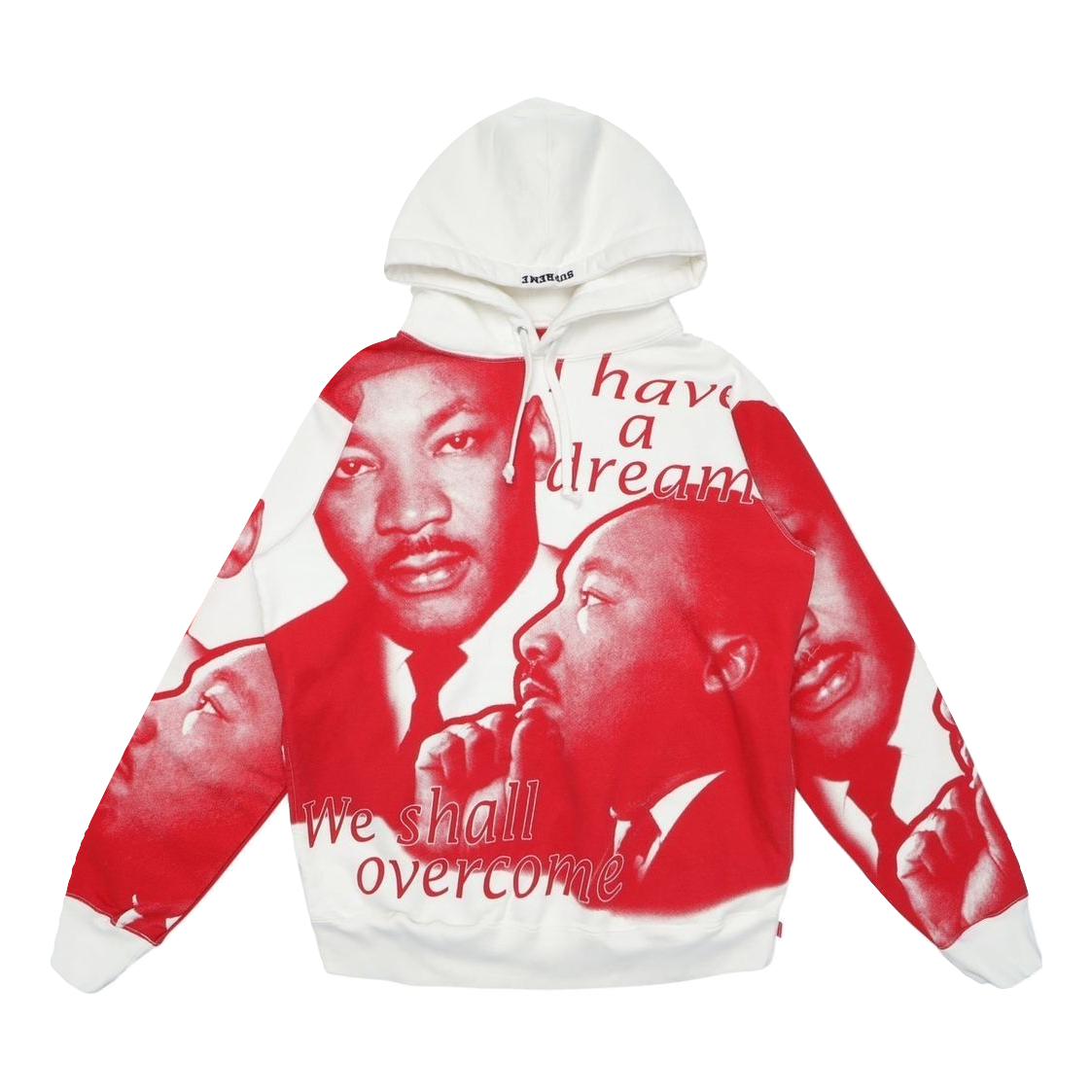 Supreme MLK Hooded Sweatshirt - White