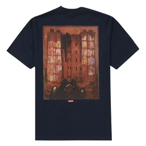 Supreme Martin Wong Big Heat Tee - Navy Supreme