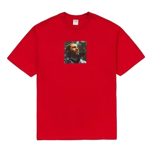 Supreme Marvin Gaye Tee - Red Supreme