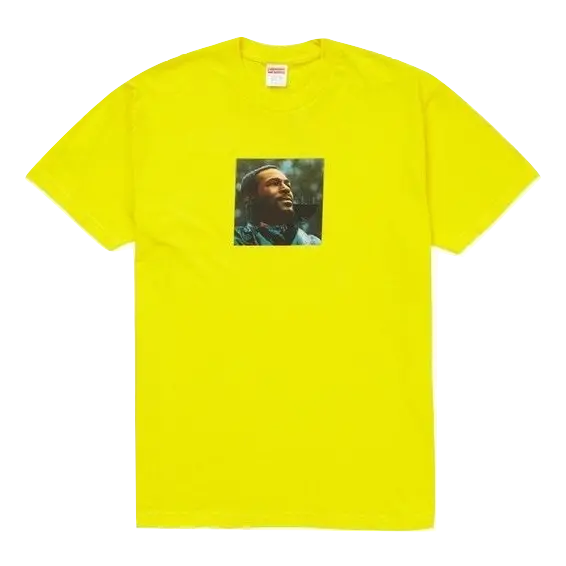 Supreme Marvin Gaye Tee - Yellow Supreme