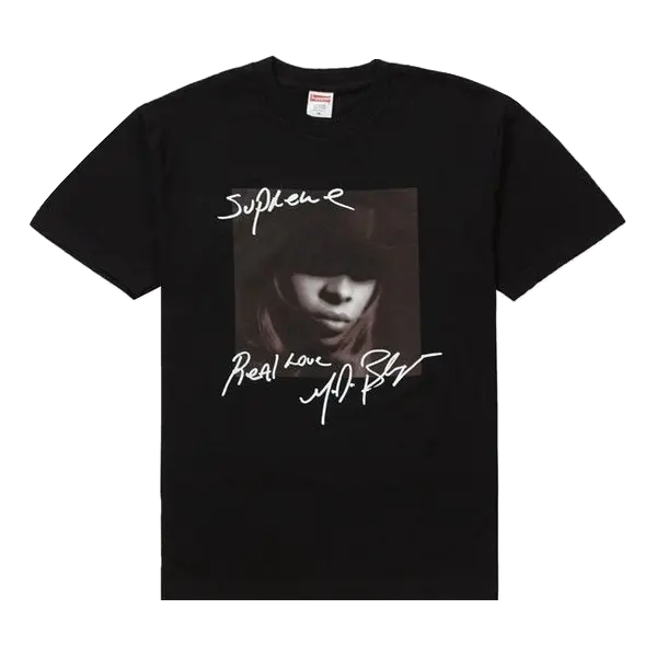 Supreme Mary J. Blige Tee - Black Supreme