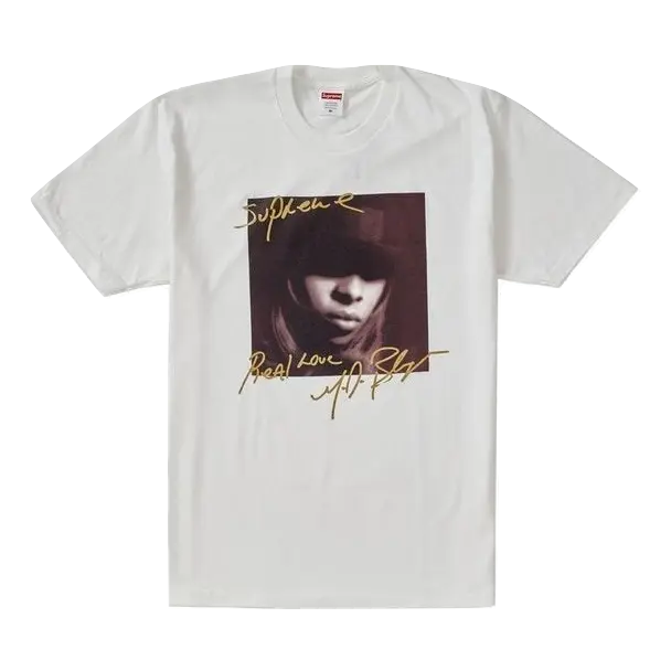 Supreme Mary J Blige Tee - White Supreme