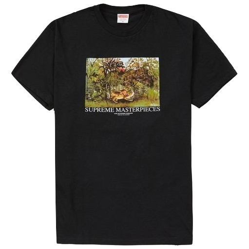 Supreme MasterPieces Tee SS20 - Black Supreme