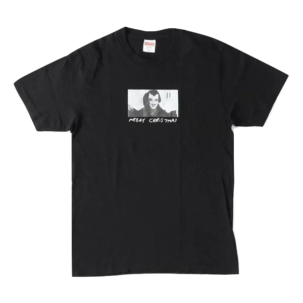 Supreme Merry Christmas Tee FW15 - Black - Used Supreme