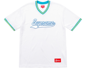 Supreme Baseball Mesh Jersey - White