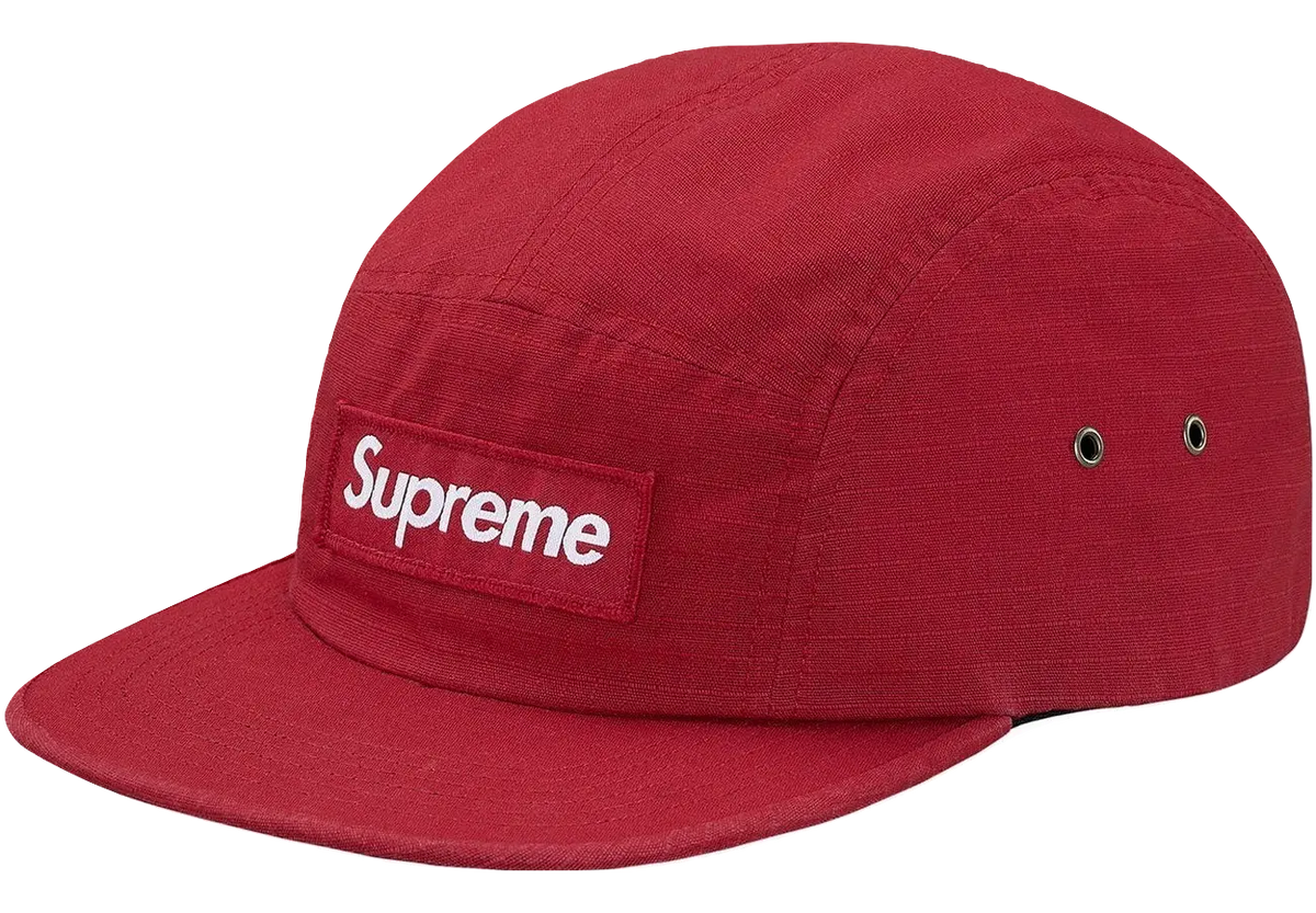 Supreme Metal D-Ring Camp Cap - Red Supreme